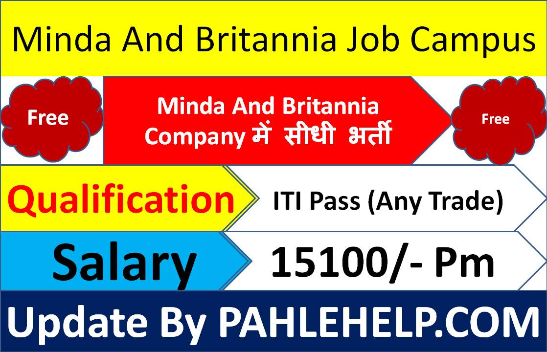 Minda And Britannia Job Campus Placement 2023 Pahle Help