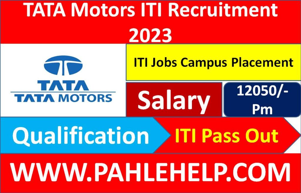 TATA Motors ITI Recruitment 2023