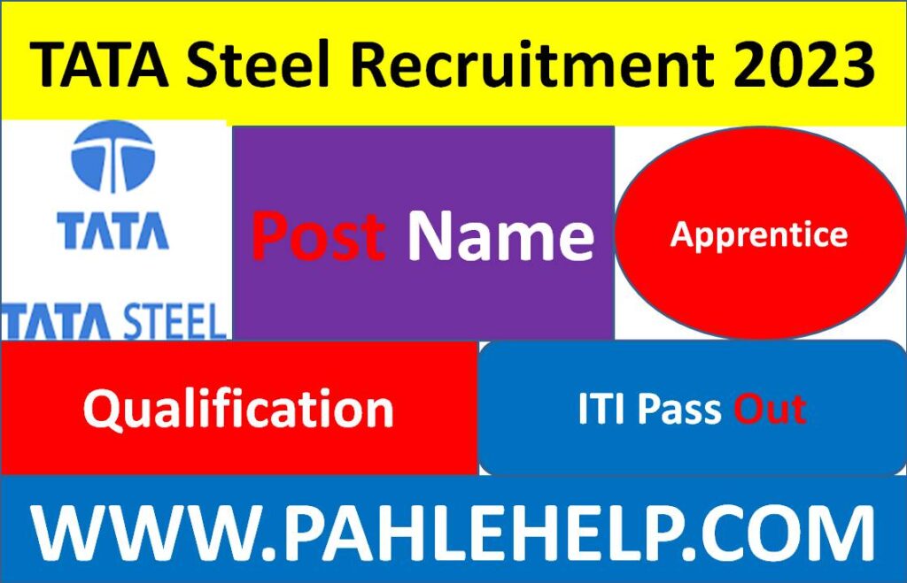 TATA Steel Recruitment 2023