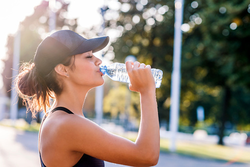 girl water bottle