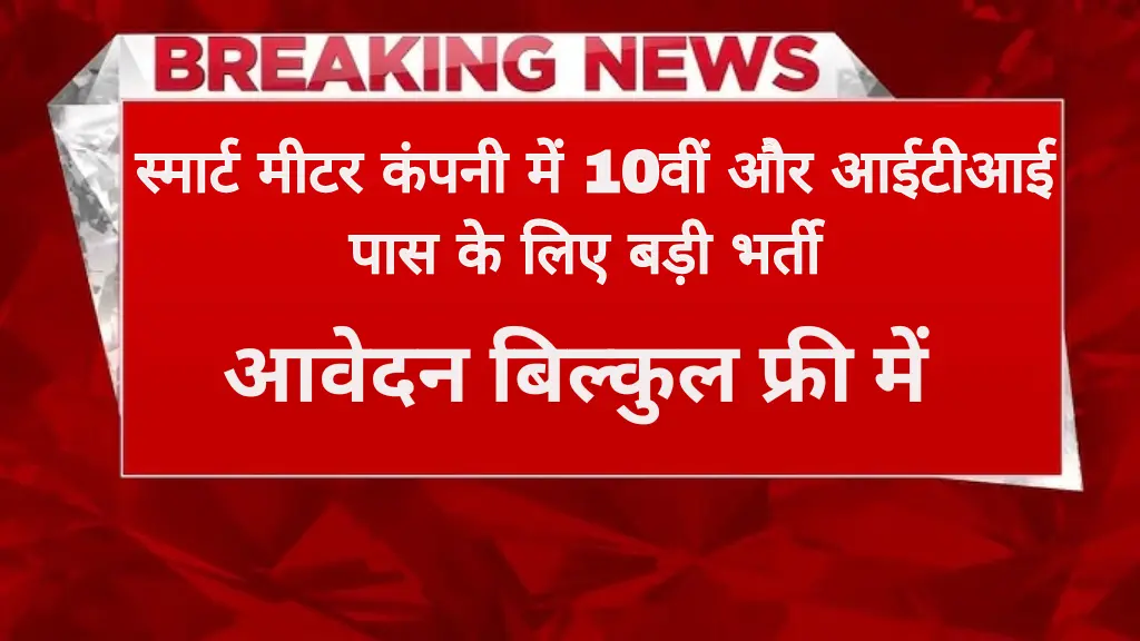 GMR Smart Meter Vacancy 2025